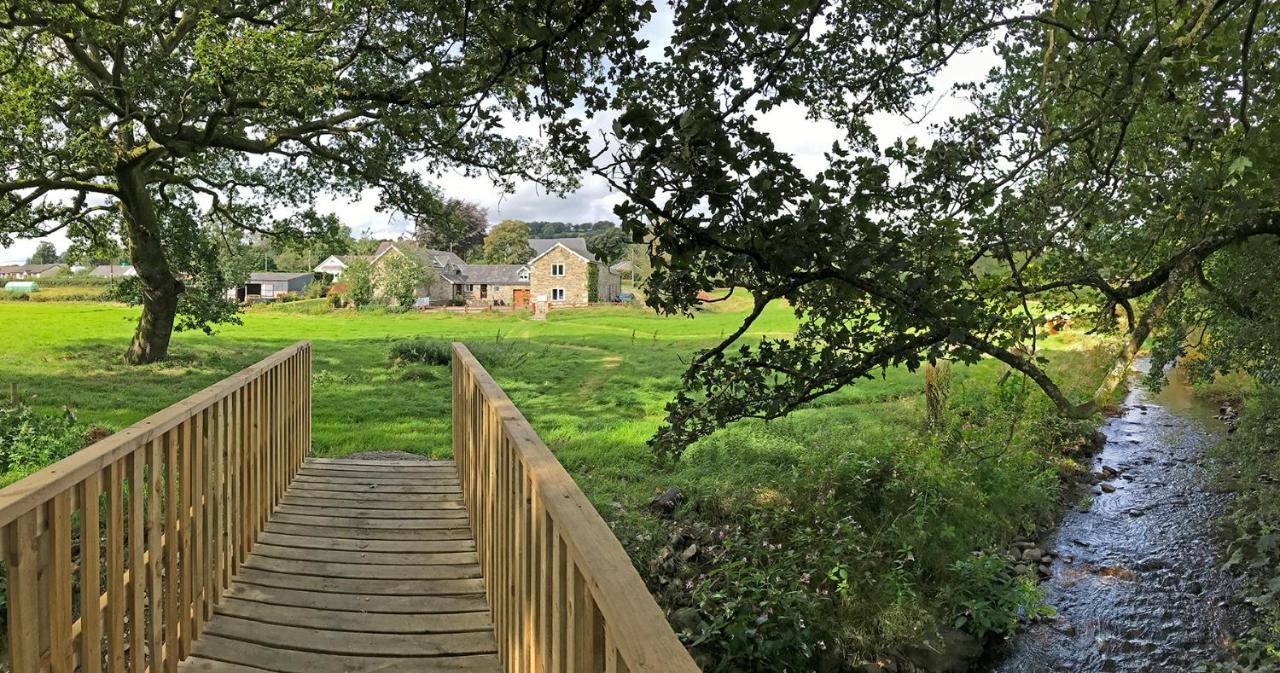 Maesyfelin Isaf Glamping Hay Loft Hotel Llanybyther Exterior foto